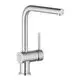 KLUDI-L-STEEL-Spueltisch-Einhandmischer-Edelstahl-gebuerstet-45803F877 gallery number 1